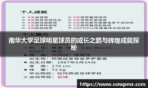 南华大学足球明星球员的成长之路与辉煌成就探秘